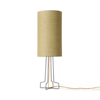 Lampfot \'Metal Wire Lamp\' - Svart/Guld