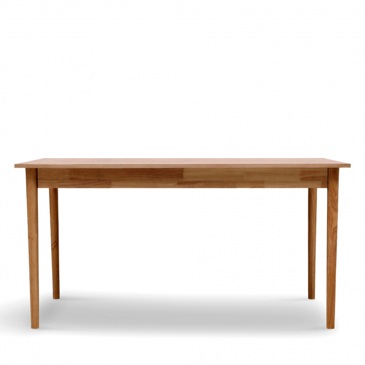 Matbord 'Elsa' 135cm - Vitpigmenterad