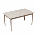 Matbord \'Fager\' 135cm - Vitpigmenterad