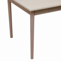 Matbord \'Fager\' 135cm - Vitpigmenterad