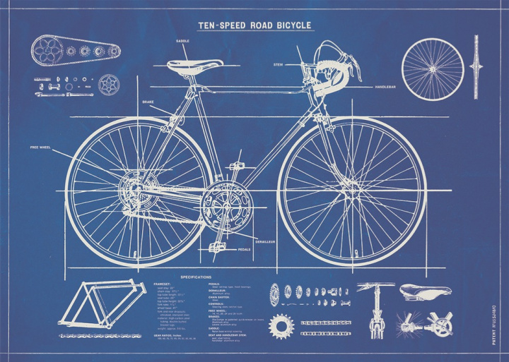 Poster - Road Bicycle