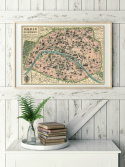 Poster - \'Carte Paris\'