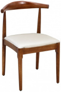 Stol \'Fager\' - Valnöt/Beige