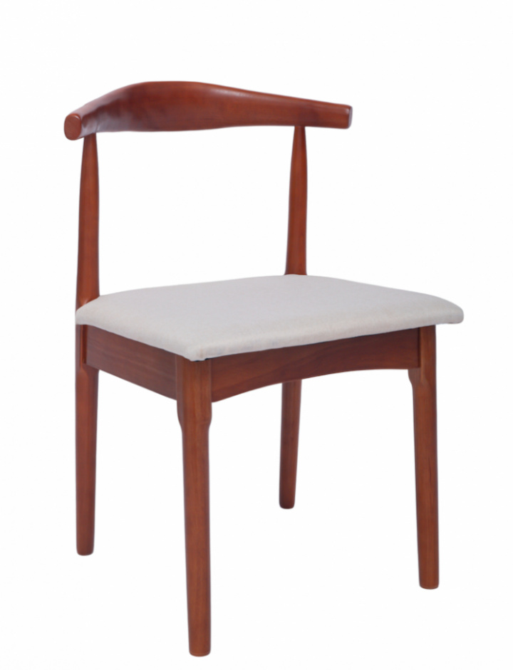 Stol \'Fager\' - Valnöt/Beige i gruppen Möbler / Sittmöbler / Stolar hos Reforma (WS-8662-beige)