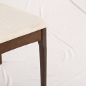 Stol \'Fager\' - Valnöt/Beige