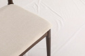 Stol \'Fager\' - Valnöt/Beige