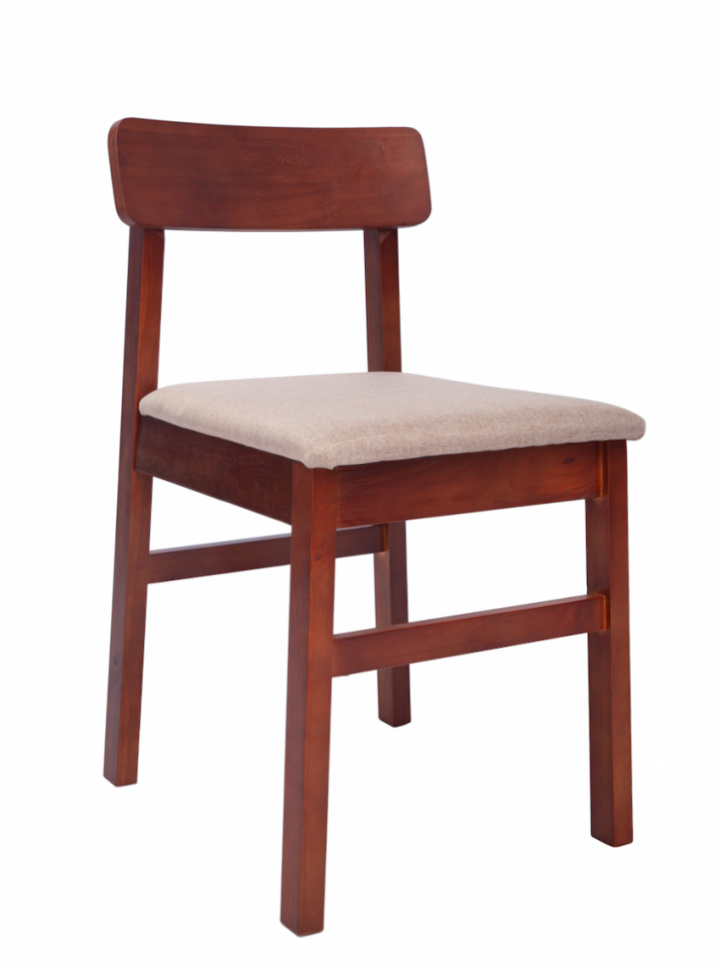 Stol \'Ålesund\' - Valnöt/Beige i gruppen Möbler / Sittmöbler / Stolar hos Reforma (WS-ND004-walnut-beige)