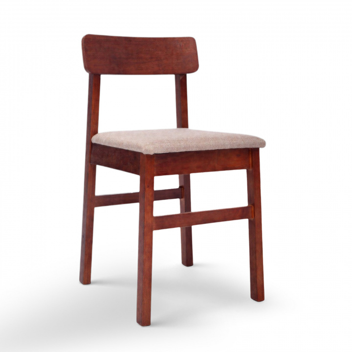 Stol \'Ålesund\' - Valnöt/Beige i gruppen Möbler / Sittmöbler / Stolar hos Reforma (WS-ND004-walnut-beige)