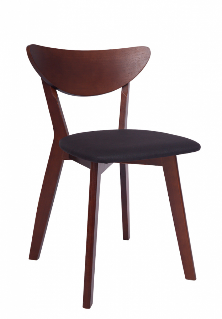 Stol \'Sirdal\' - Valnöt/Mörkgrå i gruppen Möbler / Sittmöbler / Stolar hos Reforma (WS-ND010-walnut-darkgrey)
