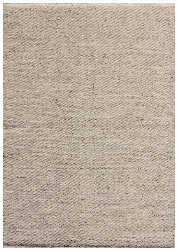 Matta \'Venice Cream\' - Gråbrun 160x230 i gruppen INREDNING / Mattor / Ull & Tuftade mattor hos Reforma (Wool-GB-160x230)