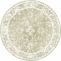 Rund matta \'Gombalia\' 160cm - Ljusgrön