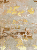Wiltonmatta \'Elena\' 80x350cm - Beige/Guld