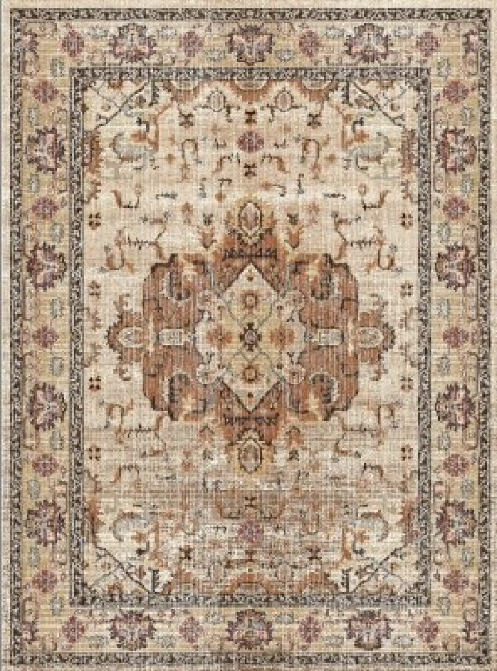 Wiltonmatta \'Siliana\' 200x280cm - Beige i gruppen Inredning / Mattor / Vävda Mattor hos Reforma (X10116723)