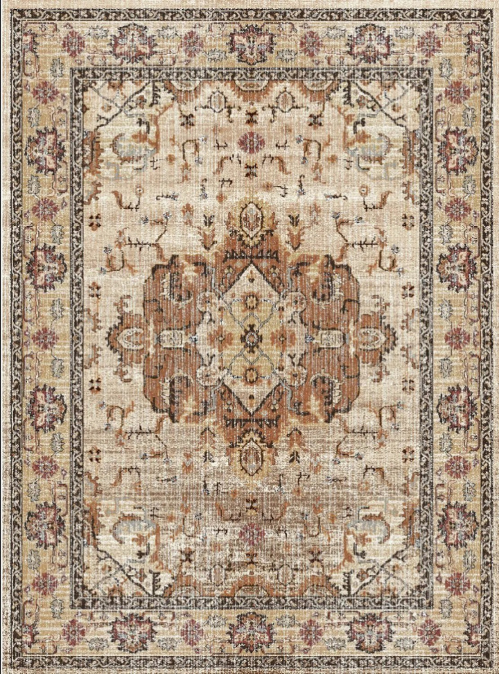 Wiltonmatta \'Siliana\' 200x280cm - Beige i gruppen Inredning / Mattor / Vävda Mattor hos Reforma (X10116723)