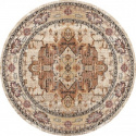 Rund Matta \'Siliana\' 120cm - Beige