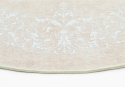 Rund matta \'Santi\' 200cm - Beige/Vit