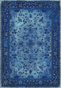 Wiltonmatta \'Gombalia\' 130x190cm - Blå