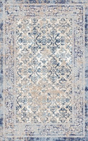 Wiltonmatta \'Denizli\' 290x390cm - Blå