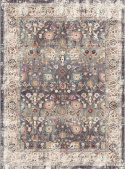 Wiltonmatta \'Bouhjar\' 160x230cm - Grå/Multi