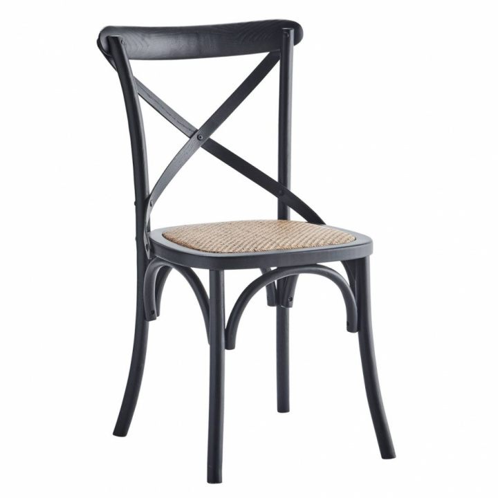 Stol \'Rattan\' - Svart i gruppen Möbler / Sittmöbler / Stolar hos Reforma (XMS-CB2001-C)