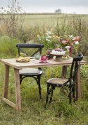 Stol \'Rattan\' - Svart