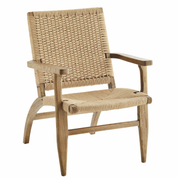 Stol \'Lounge Chair\' - Natur