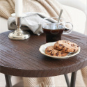 Pall \'Rustic\' 45cm - Trä/Stål