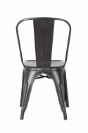 Stol \'Montmartre\' - Svart/Patina
