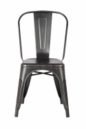 Stol \'Montmartre\' - Svart/Patina