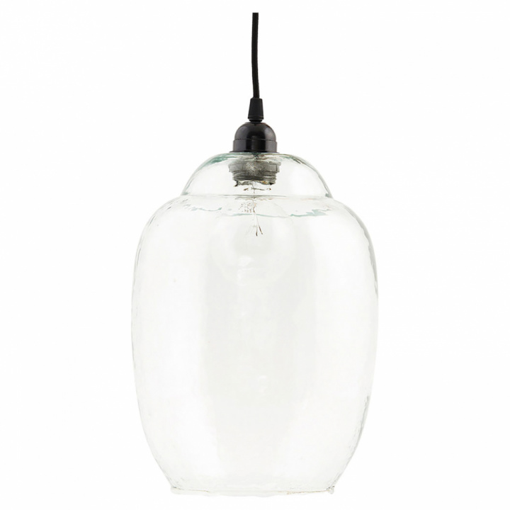 Lampskärm 'Goal' återvunnet glas - Vit (L)