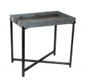 Vintage bord med bricka - Rektangel