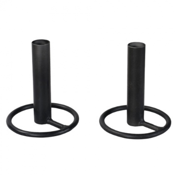 Ljusstake - Svart/Järn (L)
