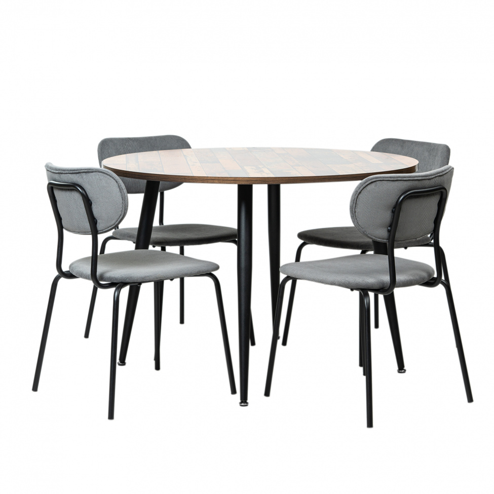 Matgrupp \'Runt Kungsholmen\' - 1 Bord & 4 Stolar