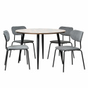 Matgrupp \'Runt Kungsholmen\' - 1 Bord & 4 Stolar