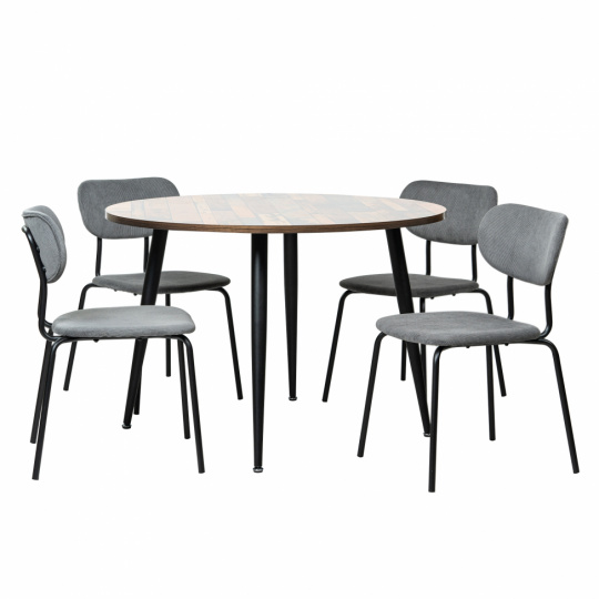 Matgrupp \'Runt Kungsholmen\' - 1 Bord & 4 Stolar