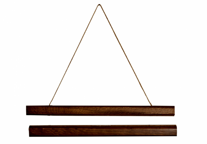 Posterhängare - Mörkt Ekträ 30 cm