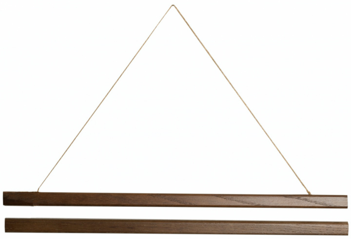 Posterhängare 70cm - Mörkt Ekträ