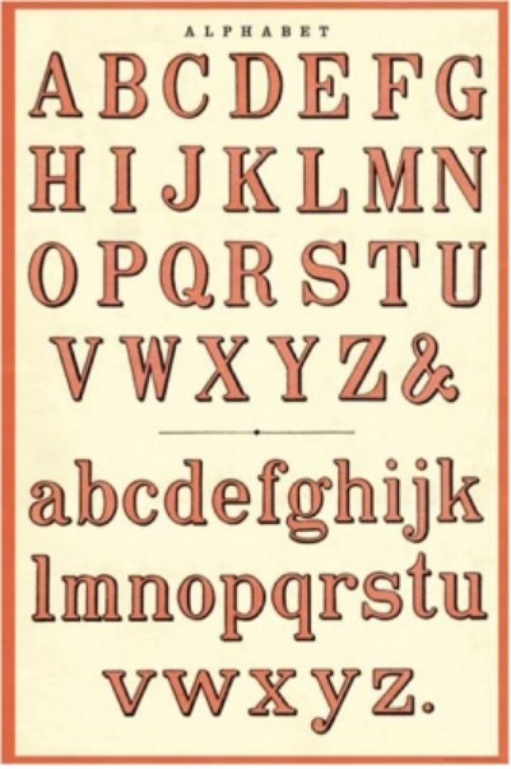 Poster - Alphabet