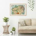 Poster - Karta San Fransisco